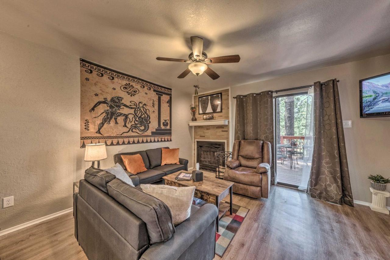 Forested Ruidoso Condo With Deck And Fireplace! 외부 사진