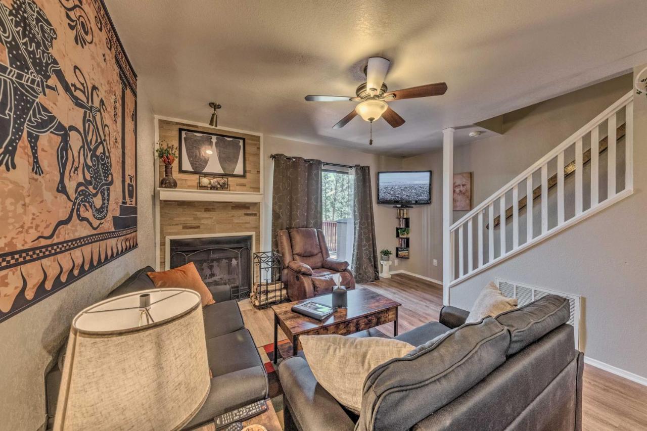 Forested Ruidoso Condo With Deck And Fireplace! 외부 사진