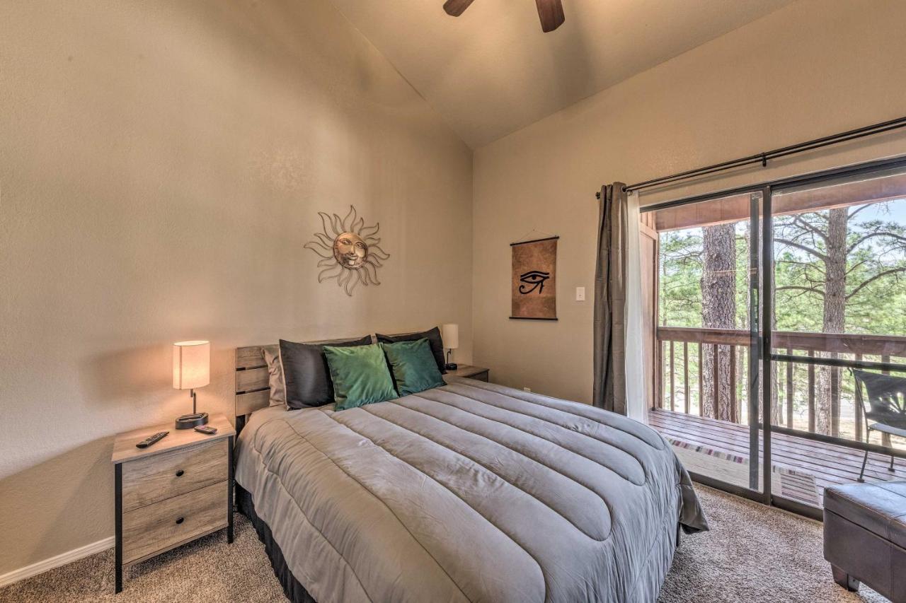 Forested Ruidoso Condo With Deck And Fireplace! 외부 사진